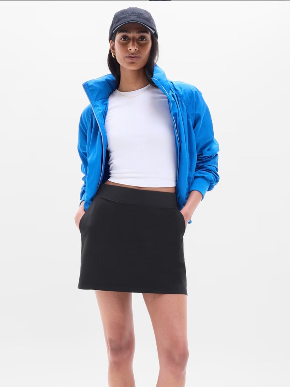 Athleta Brooklyn High Rise 15.5" Athletic Skirt Skort Women's size 2